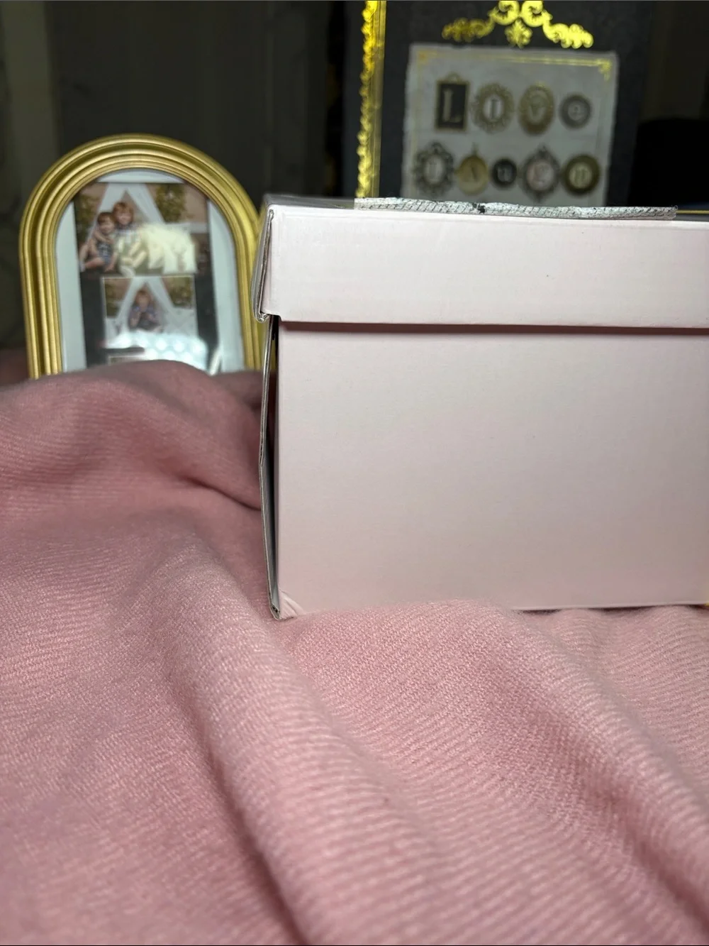 Juicy by Juicy Couture Black Faux Fur Slide Sandals New in Box W8.5 - Picture 12 of 13